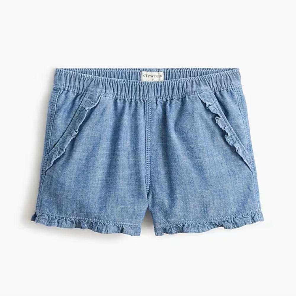 J. Crew Crewcuts Girls’ Chambray Shorts